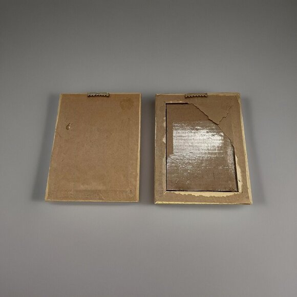 Fleur De Lis Framed Prints Gold Frame Set of Two - Picture 10 of 13